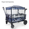 wonderfold wagon stroller rain cover for x2 wagons accessory