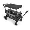 gray wonderfold x2 wagon for children 