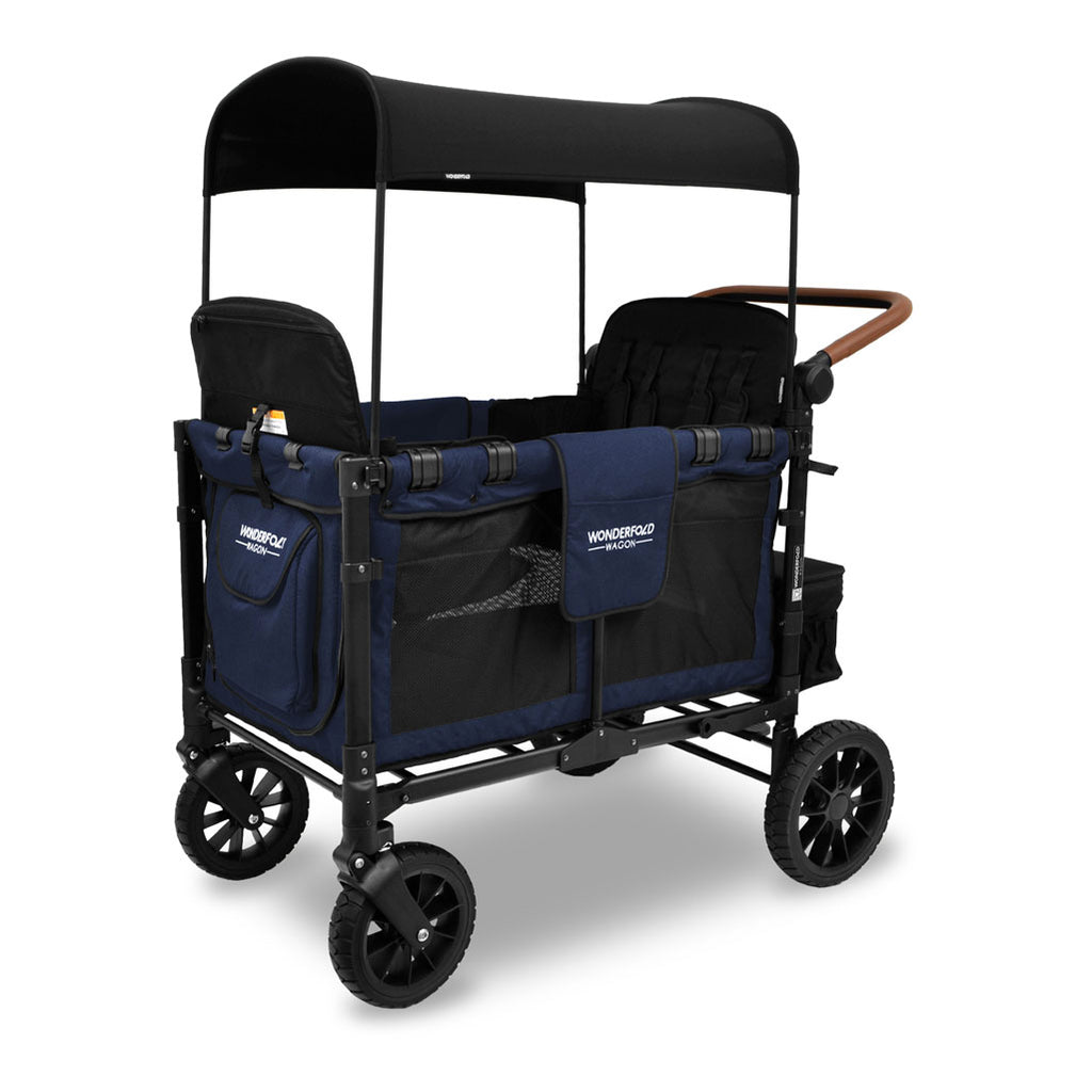 wonderfold wagon stroller w4 in navy blue 