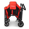 wonderfold foldable red kids wagon