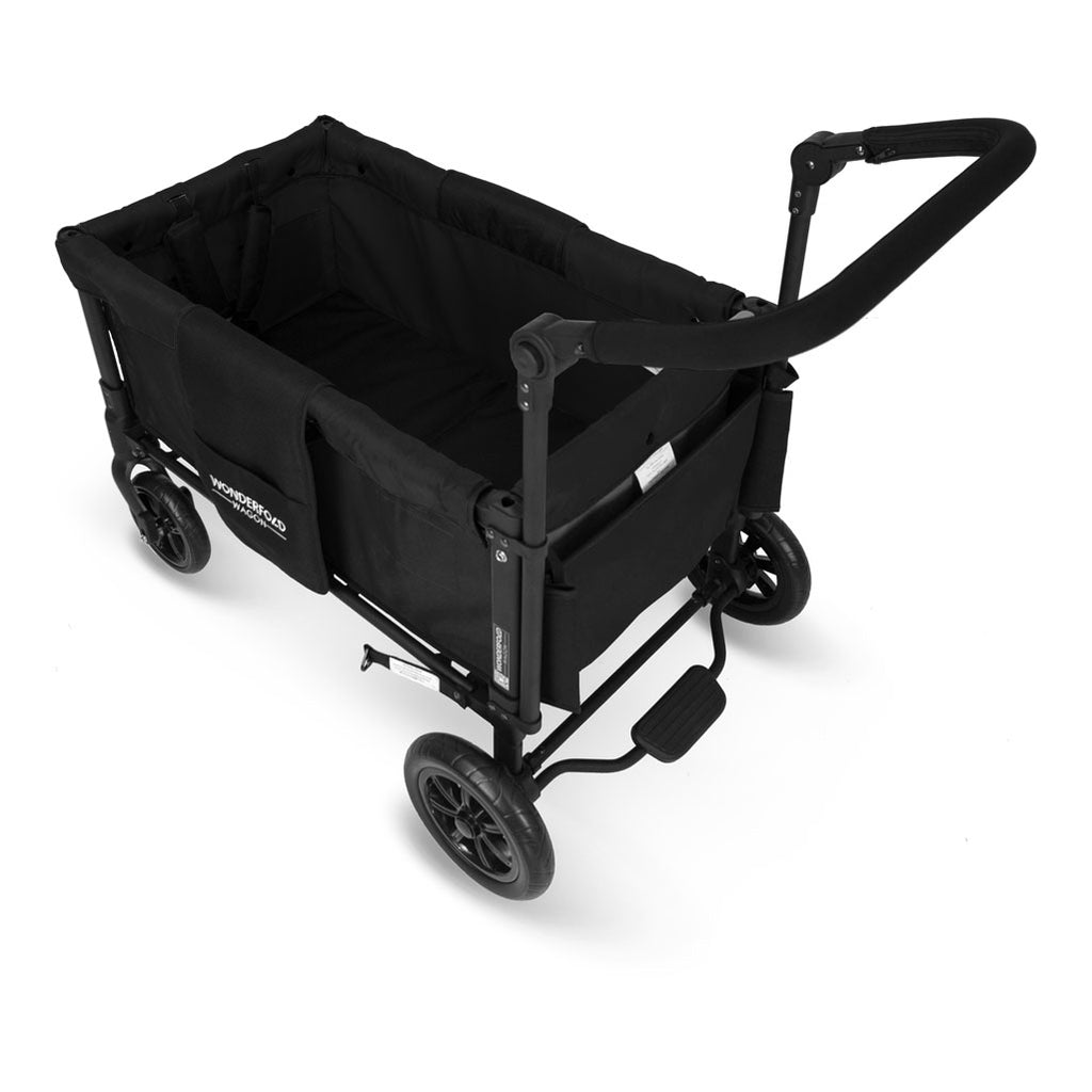 wonderfold transport wagon for kids in black