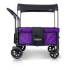 wonderfold wagon in violet for kids and parents