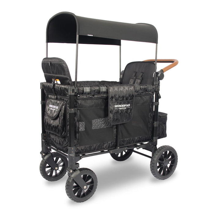 kids travel wagon stroller for 2 made by wonderfold