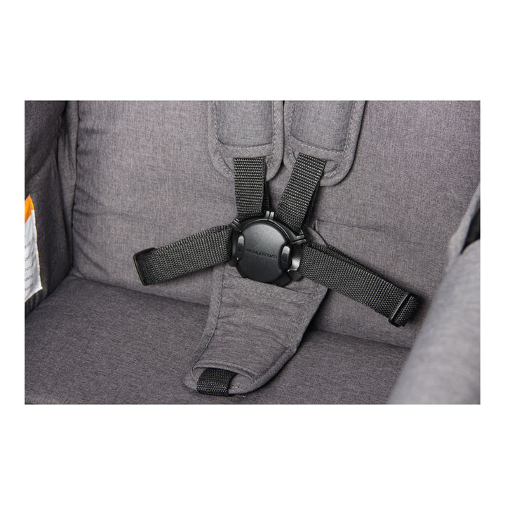 grey push and pull w2 luxe wagon stroller made by wonderfold