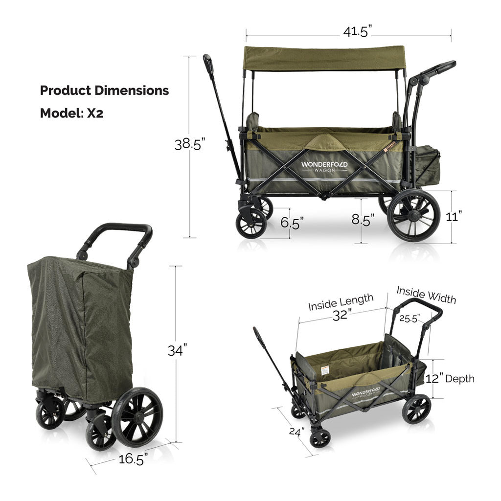 wonderfold X2M wagon stroller