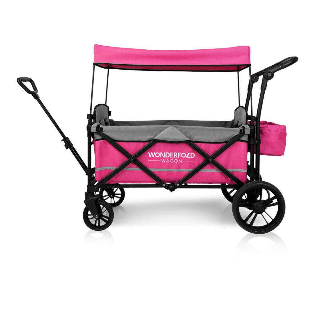 wonderfold fuchsia wagon x2 for kids