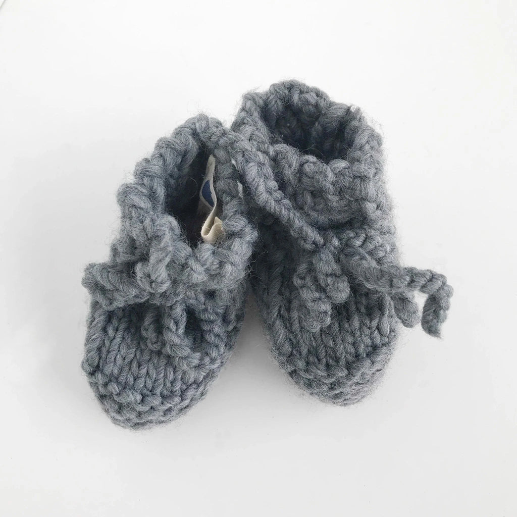 the blueberry hill knit shoes for babies