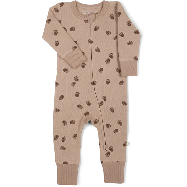 makemake organics zippered romper for babies