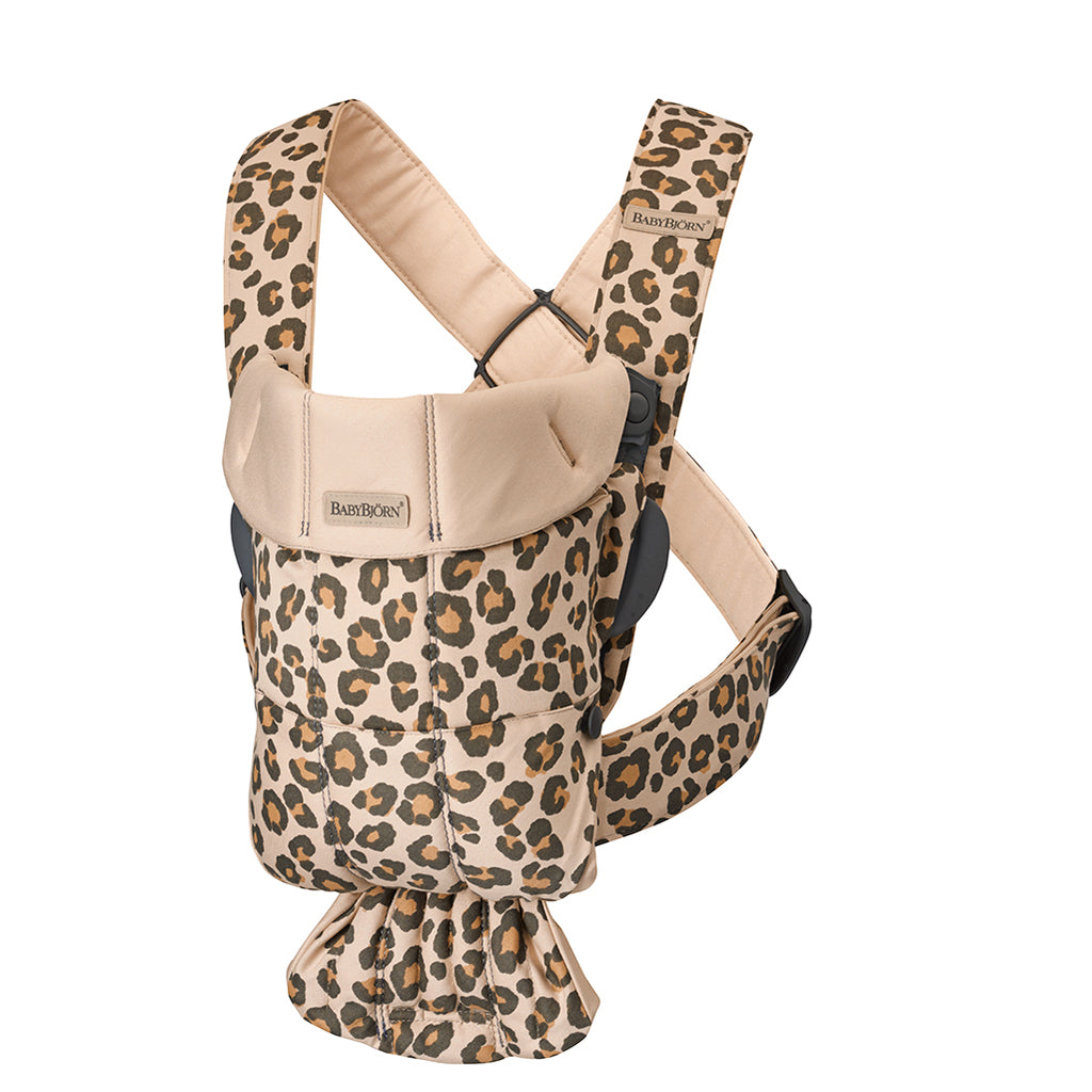 baby carrier mini leopard printed cotton babybjorn