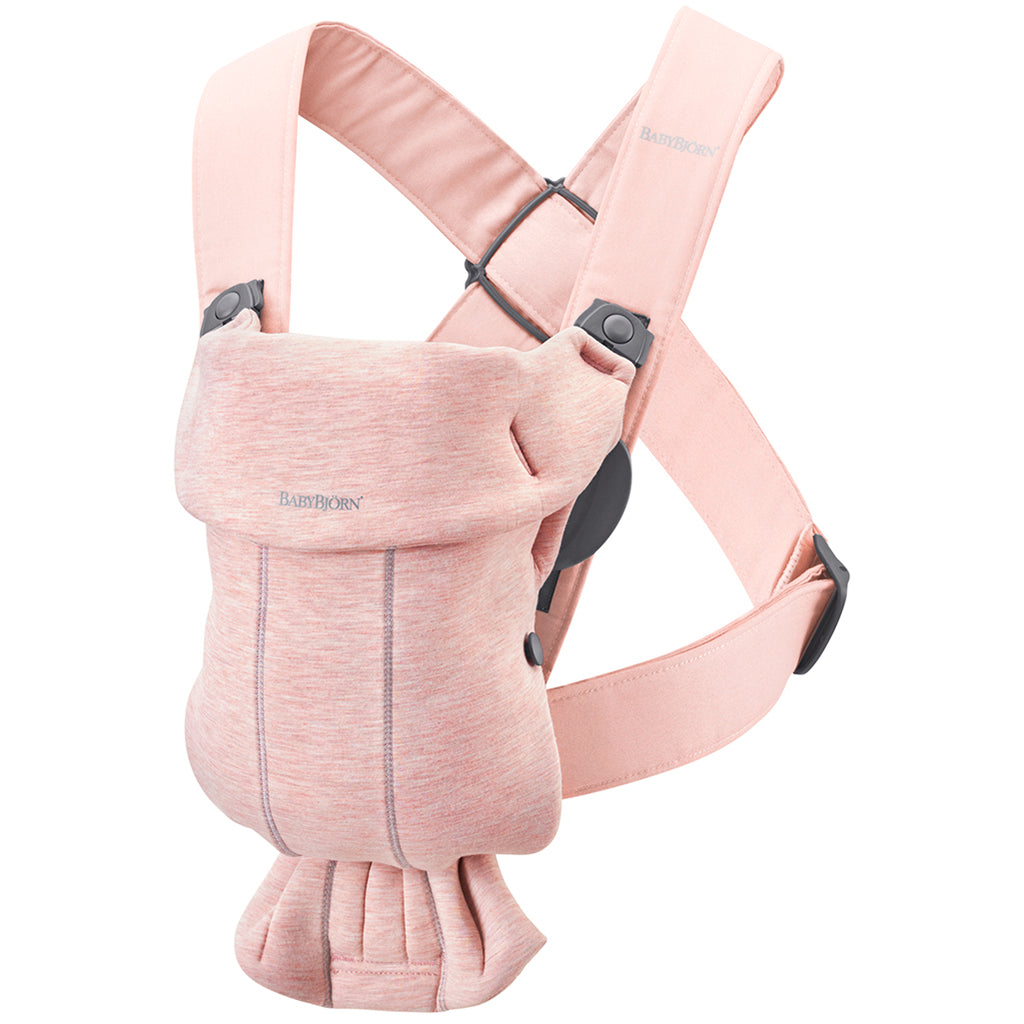 babybjorn baby carriers light pink jersey
