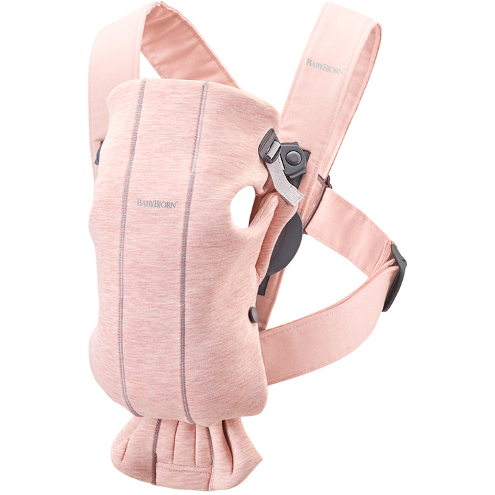 baby bjorn best baby carrier mini light pink