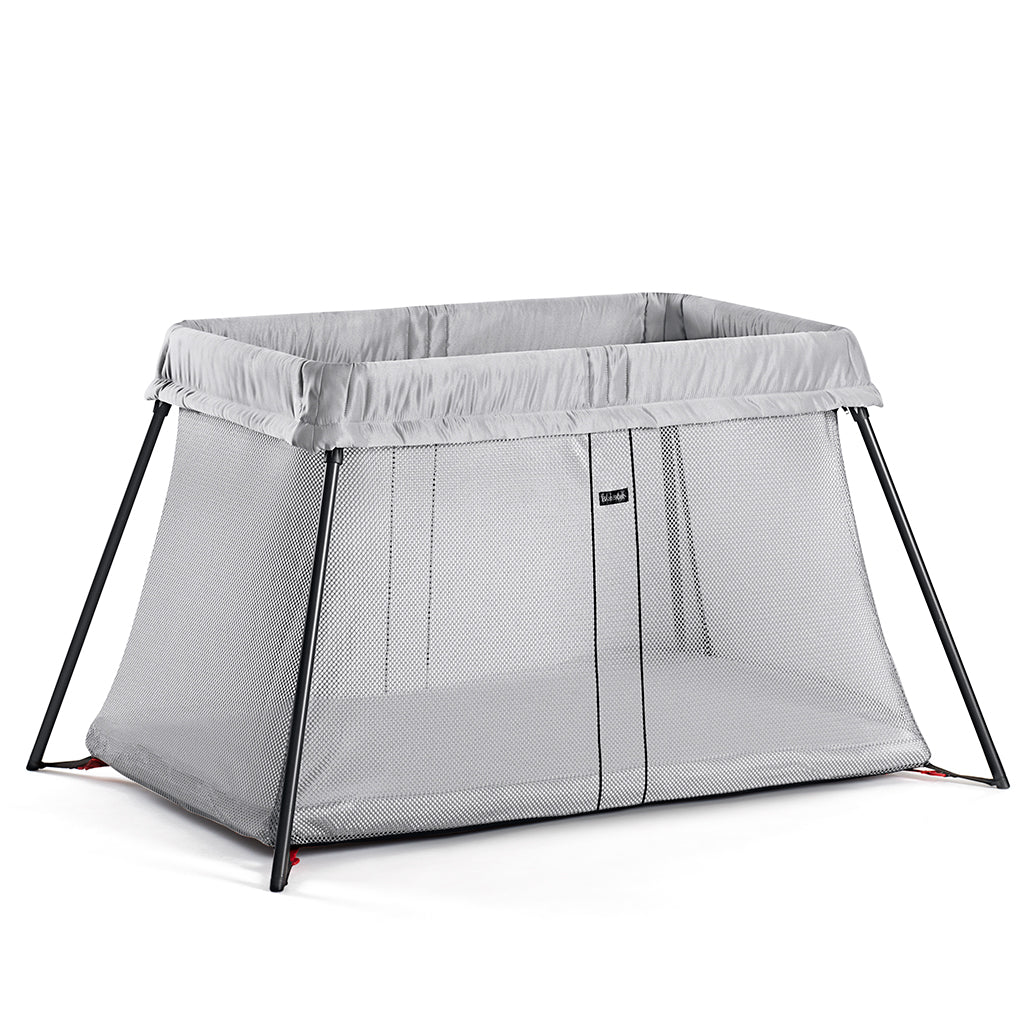 BabyBjorn Travel Crib Light in gray