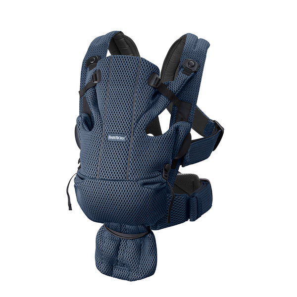 Babybjorn free navy baby carrier