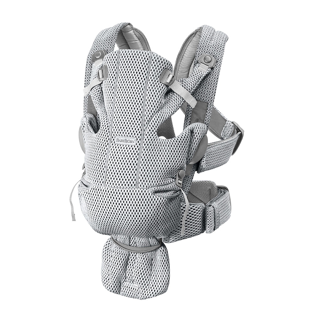 Babybjorn free pink grey carrier