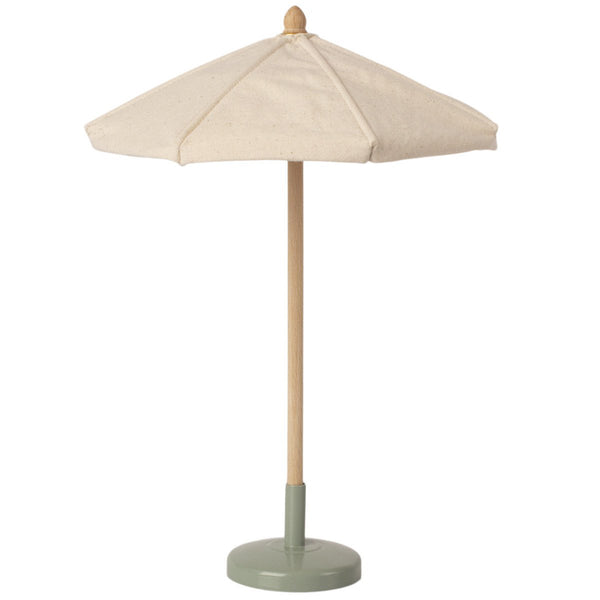 Maileg Miniature Sunshade Children's Pretend Play Dollhouse Accessory canvas canopy umbrella