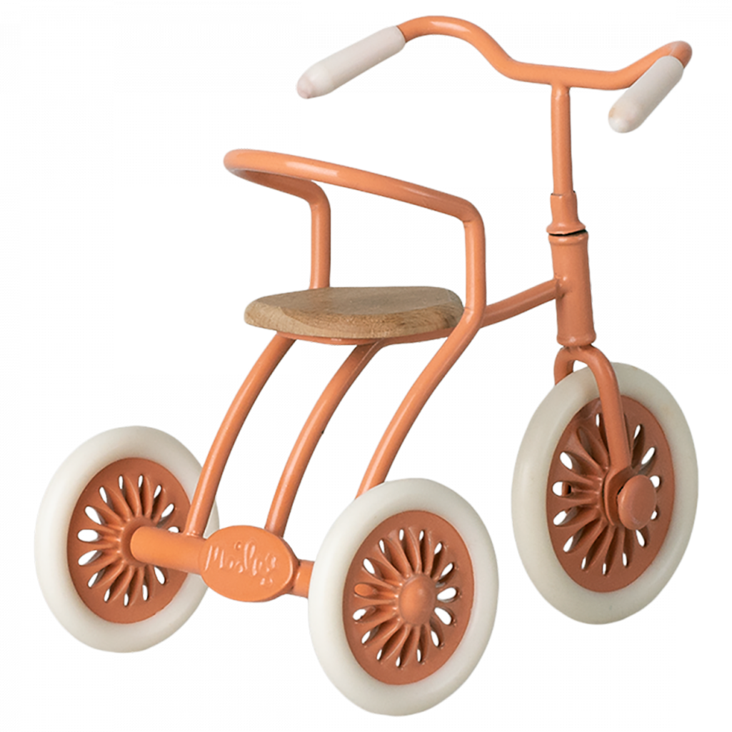 maileg usa coral tricycle
