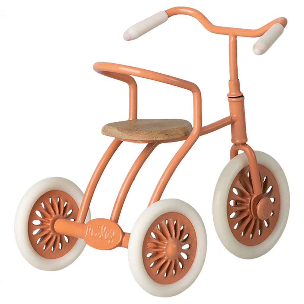 maileg usa coral tricycle