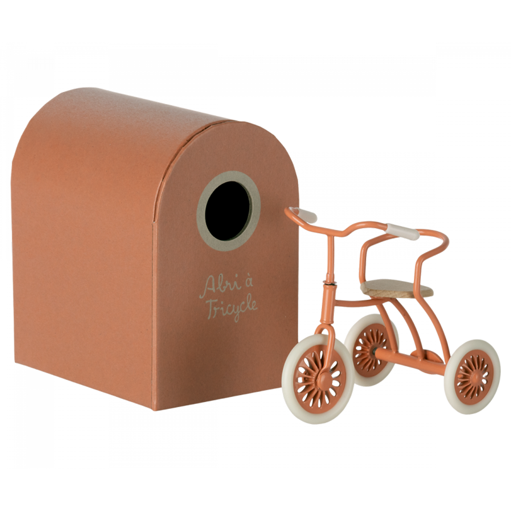 maileg coral tricycle for mice