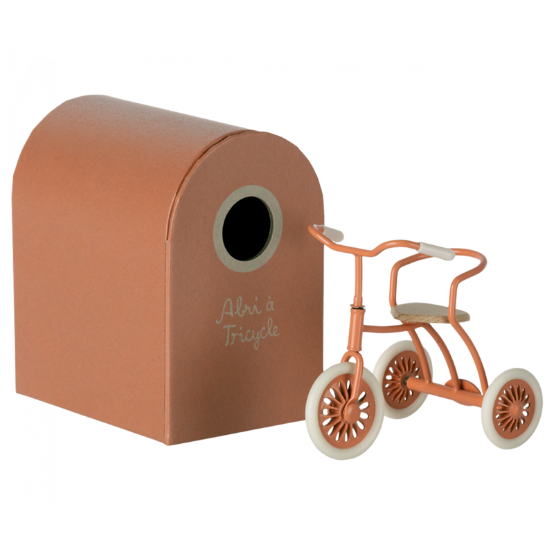 maileg coral tricycle for mice