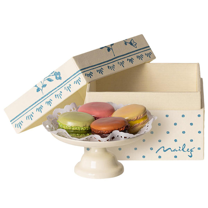 Maileg Mouse Macarons et Chocolat Chaud