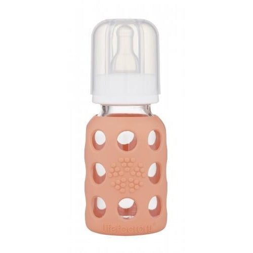 LifeFactory 4 ounce glass baby bottles