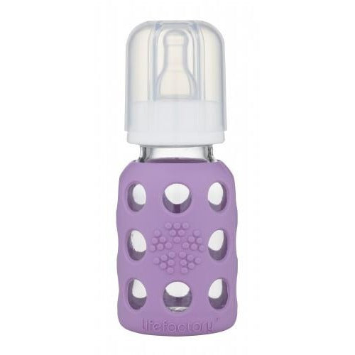 purple lifefactory baby bottle, best glass baby bottles