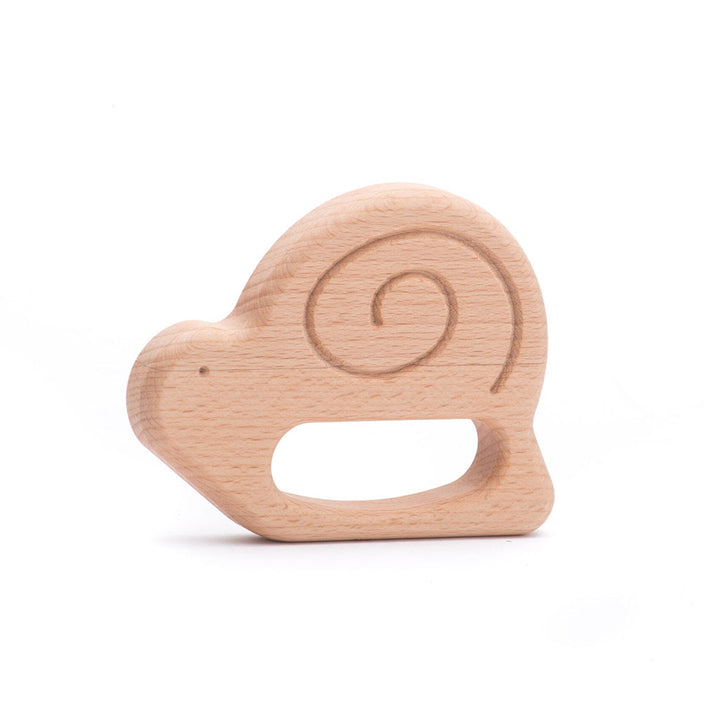 Bajo wooden teething toys designed with natural materials for babies