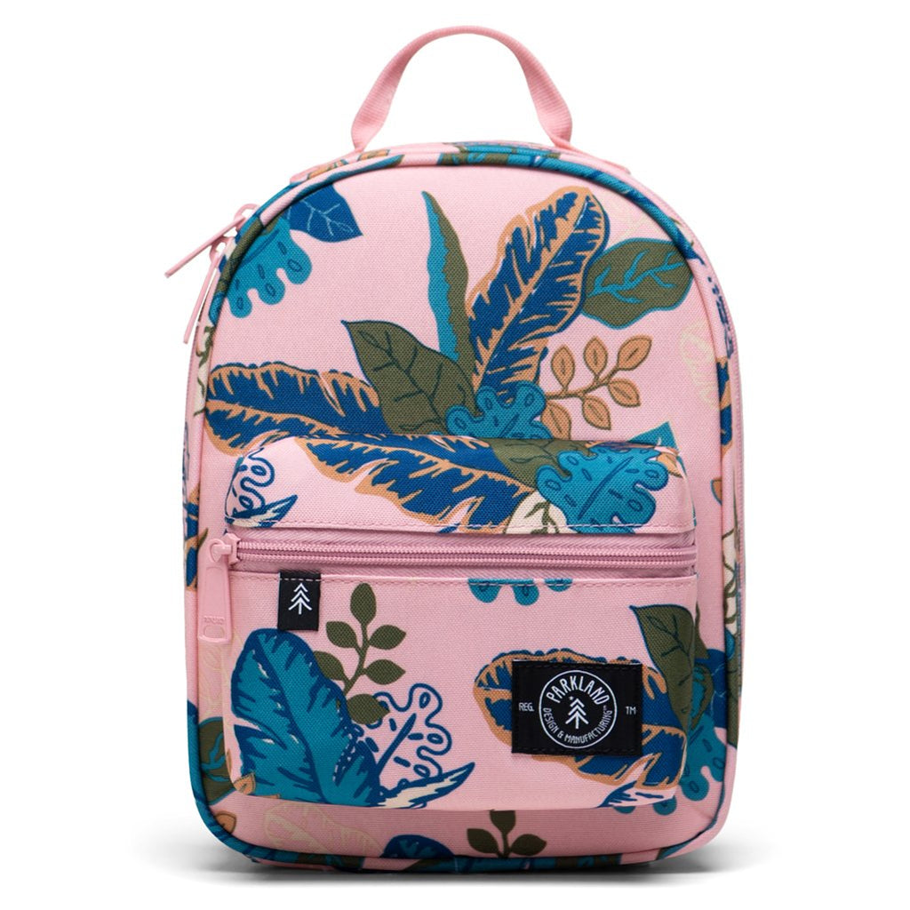 Parkland Children's Rodeo Lunch Kit jungle blush pink tropical leaves