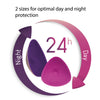 lifestyle_1, Outlet Curve by CacheCoeur Purple/Night Reusable Nursing Pads