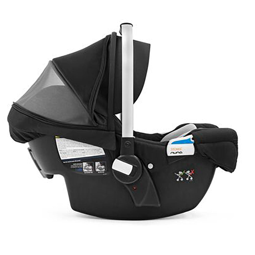 New born car seat from Stokke PIPA by Nuna and Base in black