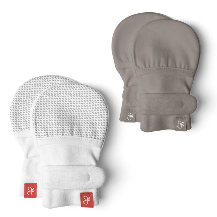 GoumiKids baby girl clothes Pewter/Drops GoumiMitts