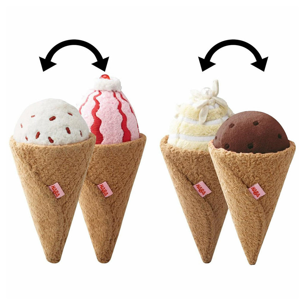 HABA Biofino Ice Cream Cones Pretend Food