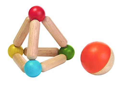 lifestyle_1, PlanToys Wooden Triangle Clutching Toy