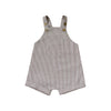 Mebie baby clothes pin striped overalls