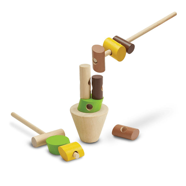 Plan Toys Stacking Logs Game Children's Wooden Toy
