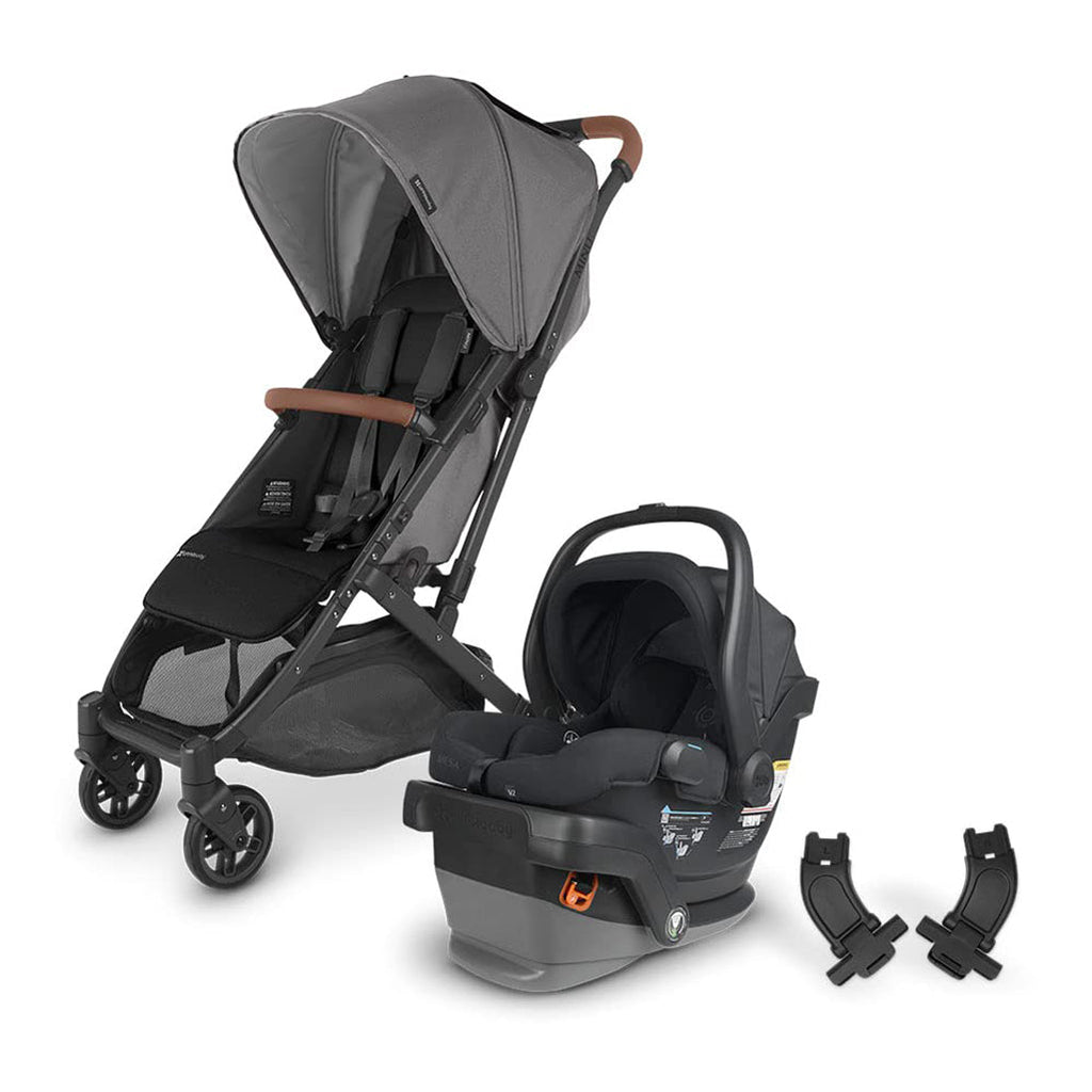 UPPAbaby Minu V2 travel stroller with car seat
