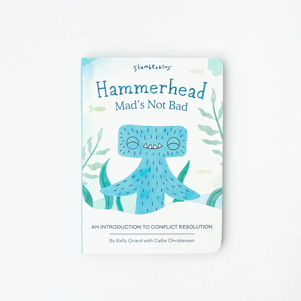 Slumberkins Hammerhead Snuggler book for  Conflict Resolution 