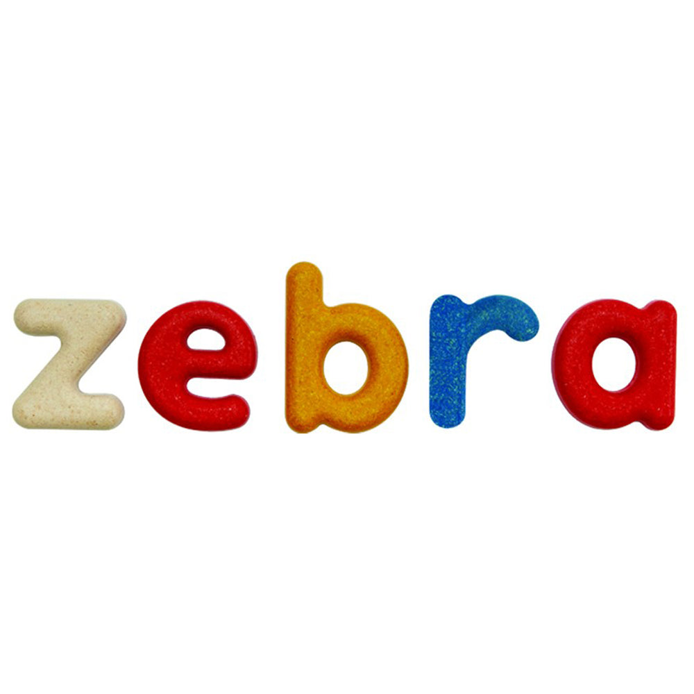 lifestyle_1, Plan Toys Lowercase Alphabet Block Set Children's Early Learning Toy