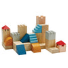 lifestyle_1, Plan Toys Orchard Creative Blocks Children's Wooden Building Play Toy earth tones 