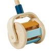 lifestyle_1, Plan Toys Orchard Walk-N-Roll Children's Wooden Push & Pull Toy earth tones blue orange yellow