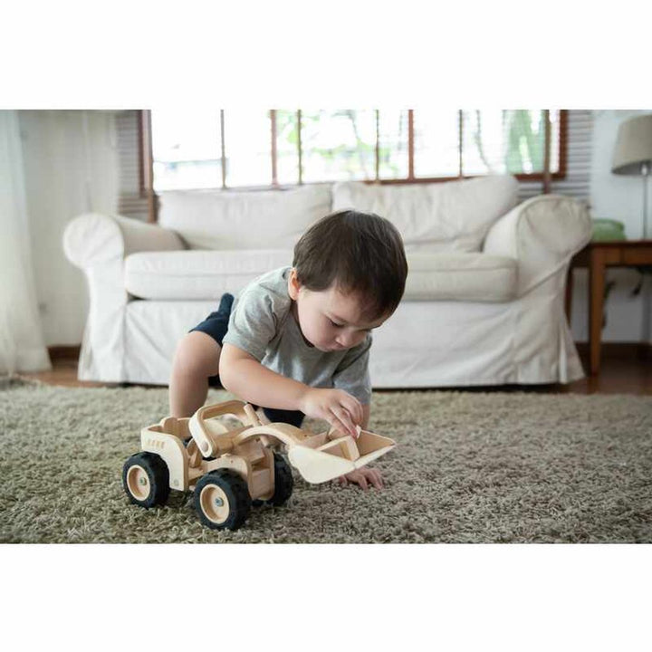 Plantoys wood toys Bulldozer