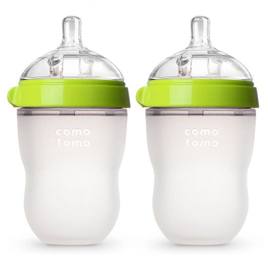 Comotomo baby bottles ideal for newborn feeding