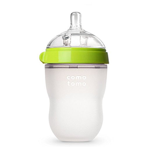 Comotomo baby bottles designed for breastfeeding support