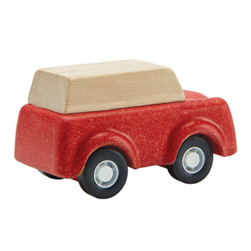 lifestyle_2, Plan Toys Red SUV Children's Pretend Play Toy Vehicle