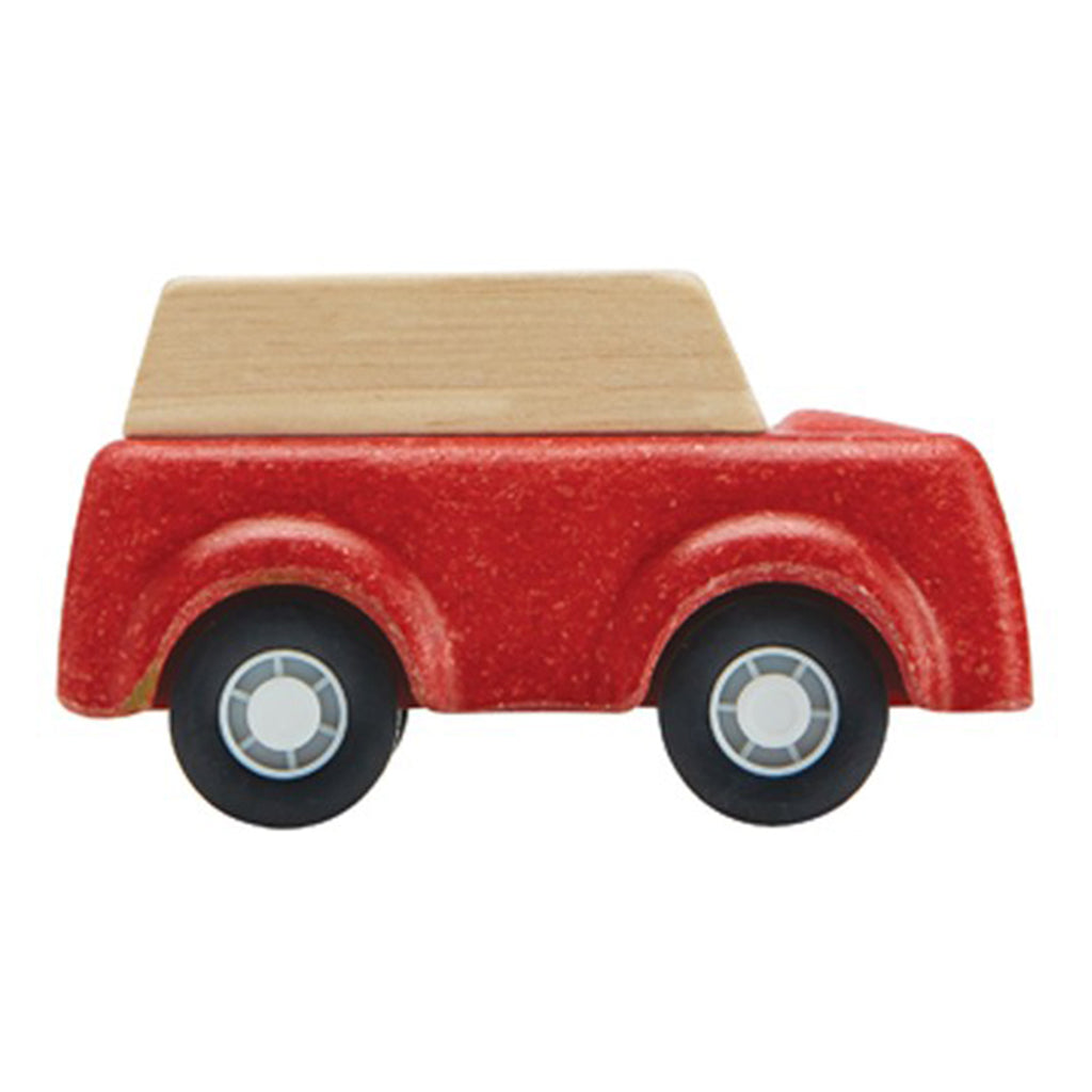 lifestyle_1, Plan Toys Red SUV Children's Pretend Play Toy Vehicle