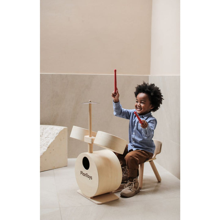 PlanToys Drum Set