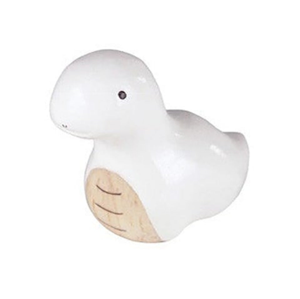 T-Lab polepole Zodiac Snake Figurine Children's Wooden Toys white