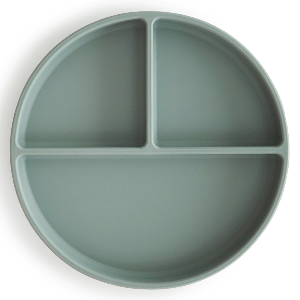 Mushie Cambridge Blue plate