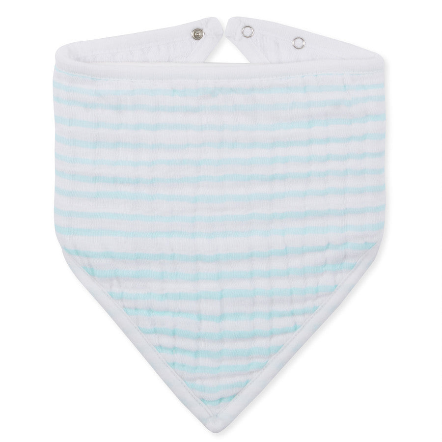 aden + anais Classic Bandana Bibs in Thistle, combining charm and practicality for babies.