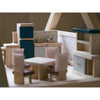 lifestyle_2, Plan Toys Orchard Dining Room Set Children's Dollhouse Accessory